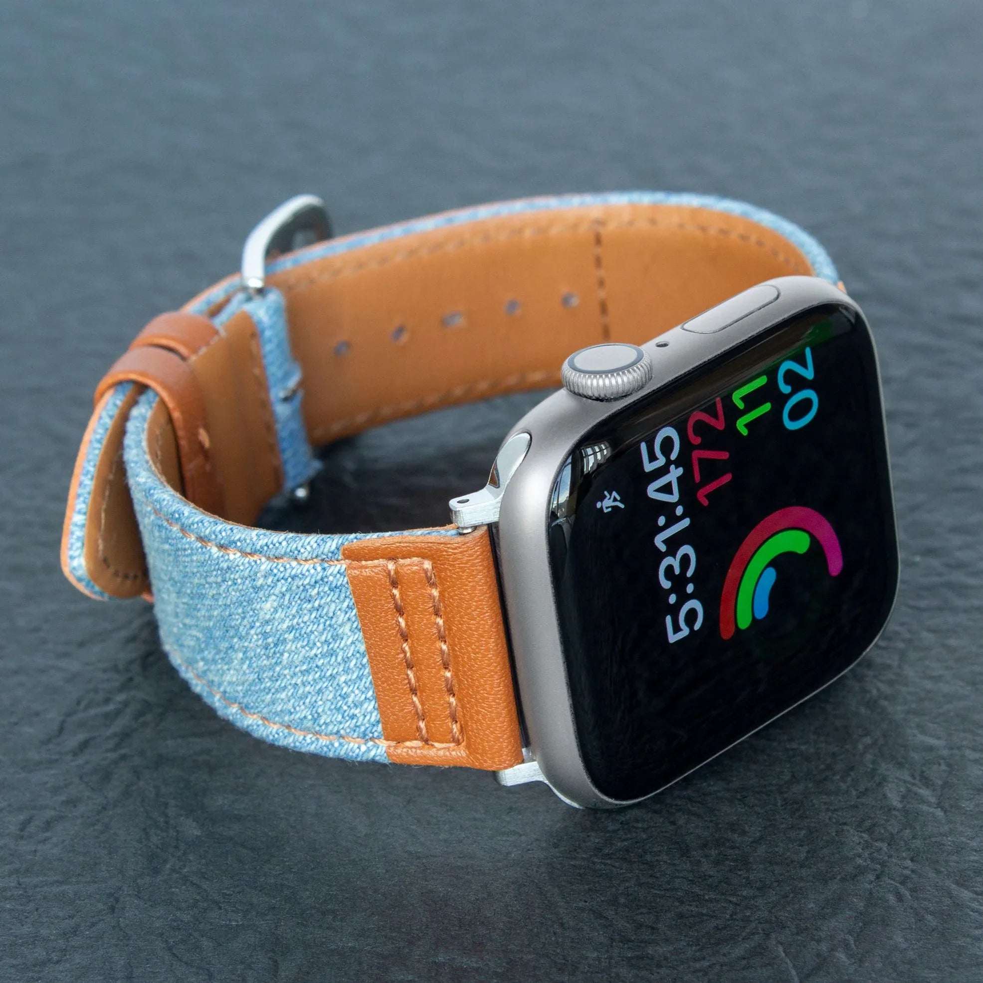 Torrii Watch 49/46/45/44 Mm - Light Blue Jean - Tashqila Torrii Watch 49/46/45/44 Mm - Light Blue Jean - Tashqila